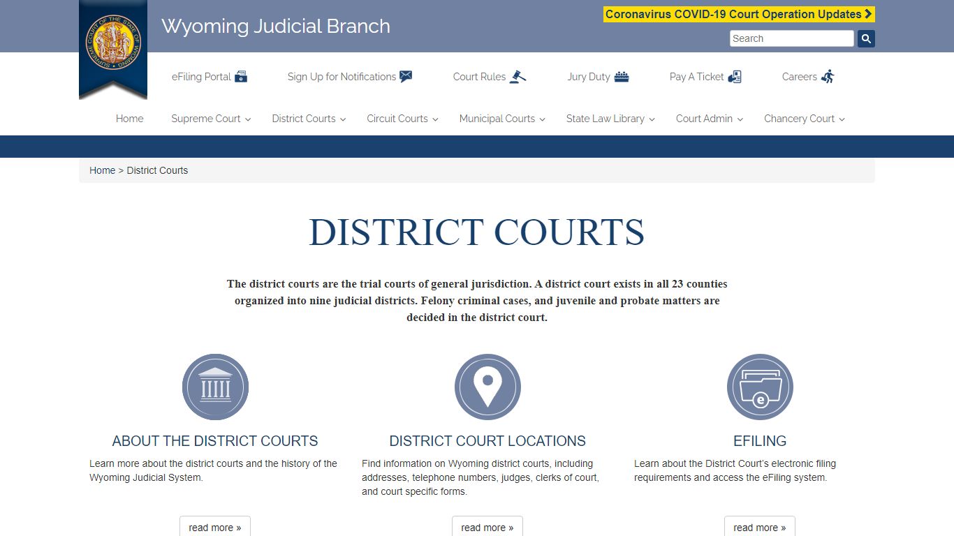 District Courts – Wyoming Judicial Branch
